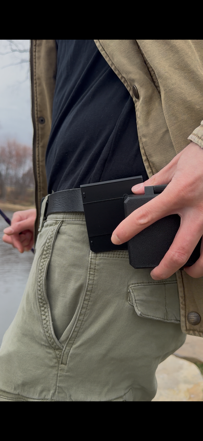 Jigged Clip-On Tacklebox Quick-Access Fishing Gear